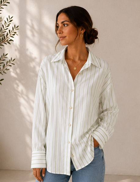 Chemise Rayée Signature