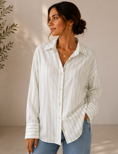 Chemise Rayée Signature