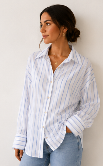 Chemise Rayée Signature